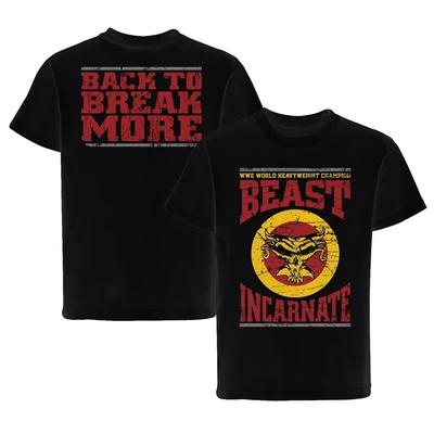 2025 Letná Bestia Brock Lesnar Wrestling Pánske Tričko Voľný Okrúhly Výstrih Wrestling Krátky Rukáv Vysoko Kvalitné Pánske Oblečenie