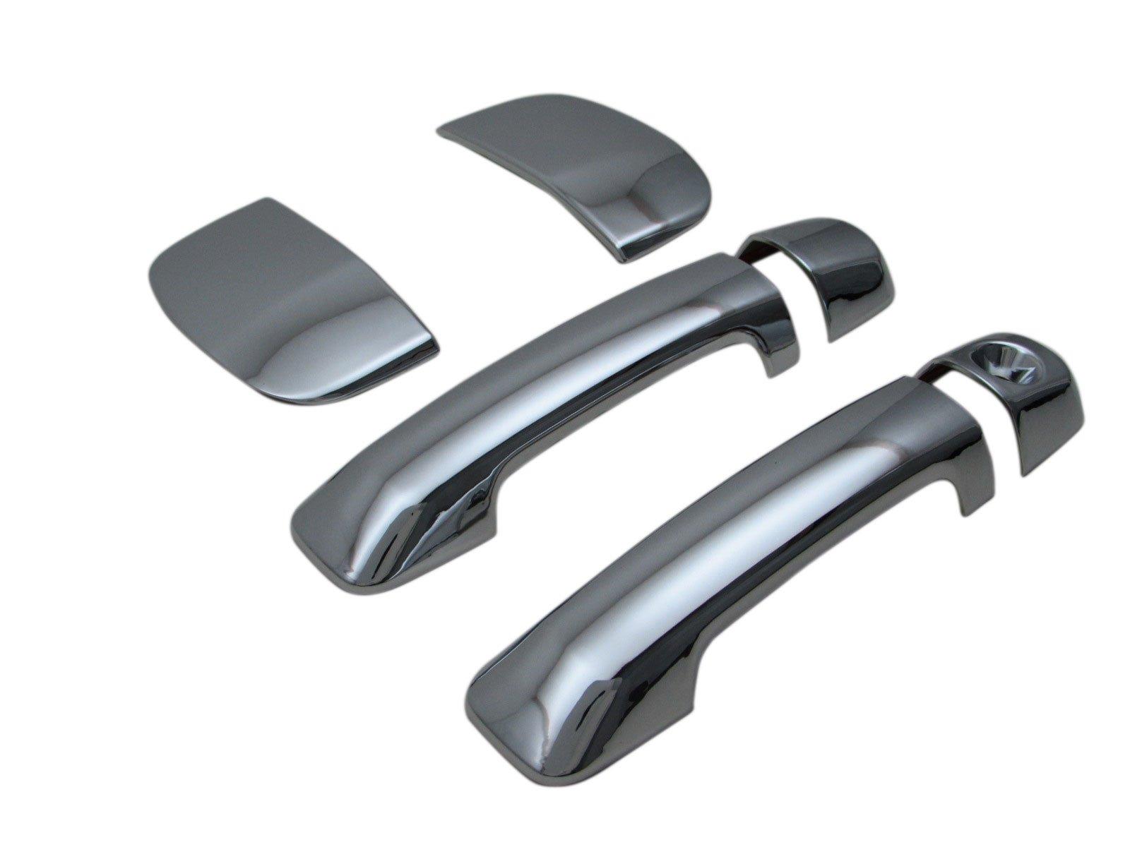 

BRIGHTZ Chrome Door Handle for Toyota Tundra Double Cab and later Part Number Covers/Knobs (2007 models) [DHC-NOBU-302] (USA, 27614)
