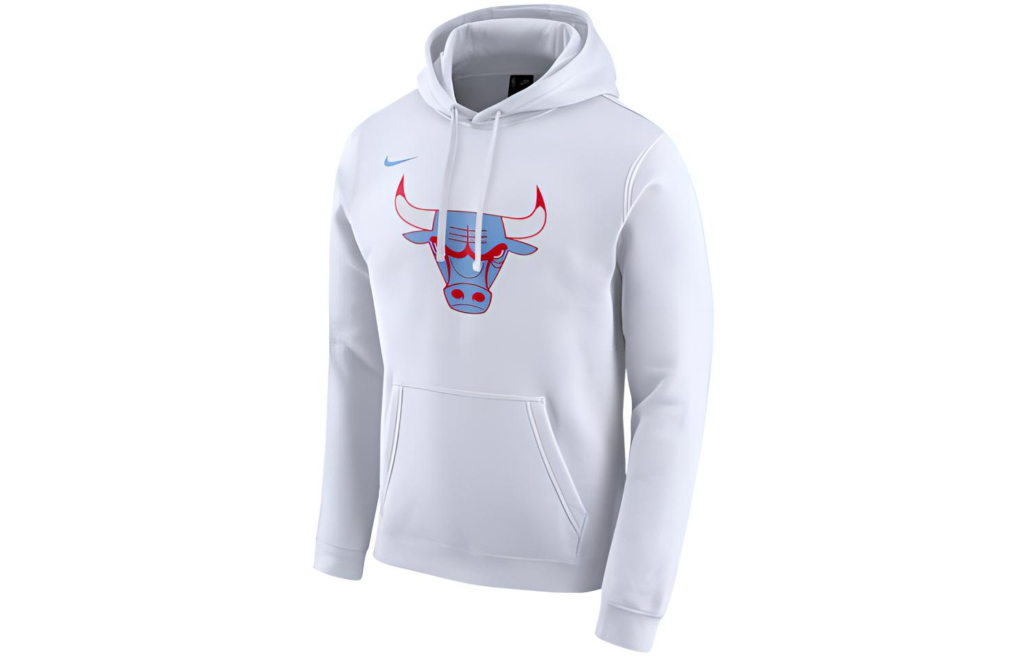 Nike Sweatshirts Men s White Hooded Moderate Regular CD3221-100 S