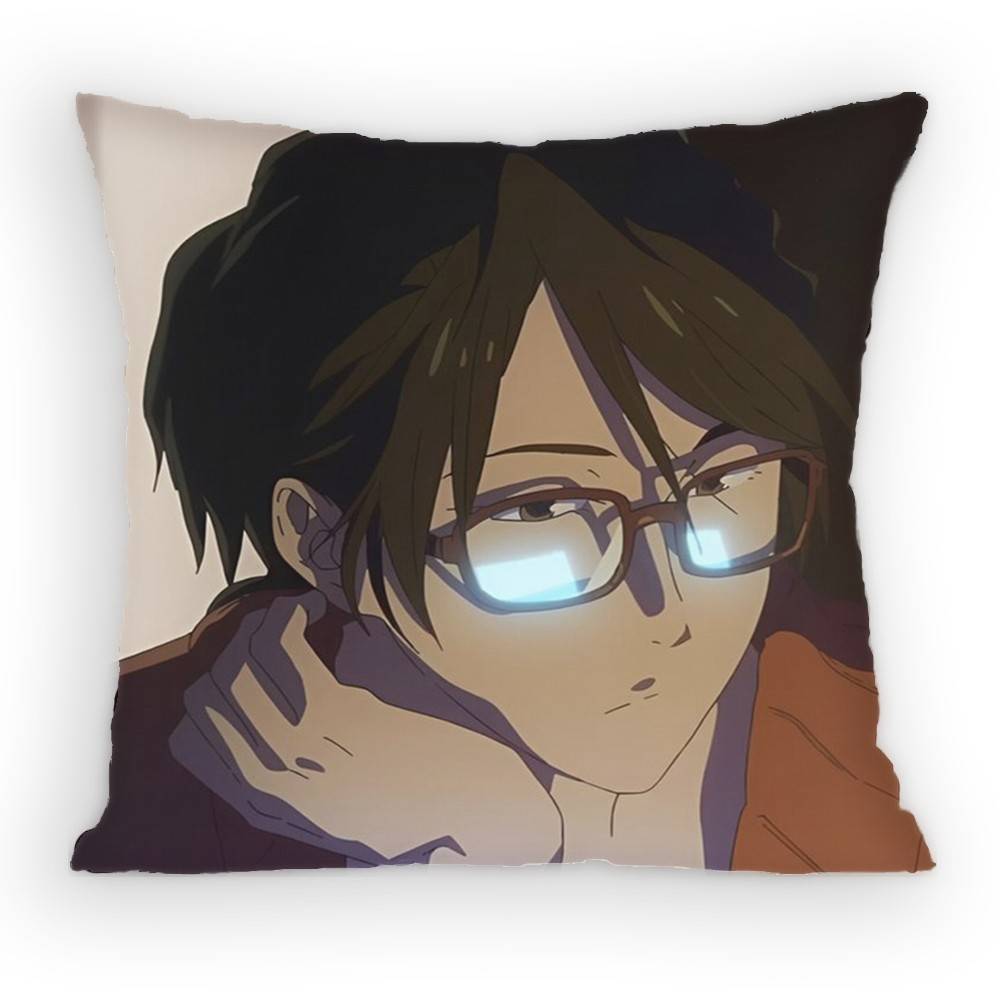 Journal With Witch Makio and Asa Pillow Case Sofa Living Room for Bedroom Car Headboard Backrest Cushion Square Cushion Nap Time