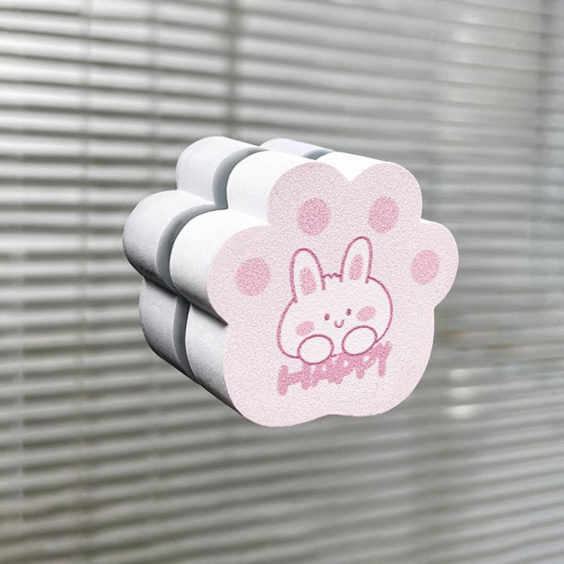 Mirror Surface Cleaning Bathroom Faucet Mirror Surface Sponge Cleaning Without Leaving Marks and Removing Scale Magic Cleaning Mirror