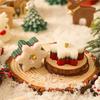 AEE4-3 Pack Christmas Snowflake Silicone Candle Soap Molds For DIY Christmas Holiday Party Handmade Decoration Supplies