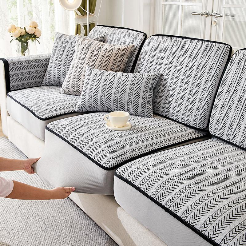 Non Slip Sofa Cushion Cover Four Seasons Universal Wear Resistant Sofa Seat Mat