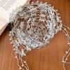 Shining Crystal Chain Beaded Hats Handmade Mesh Hair Accessories  Women Summer Autumn