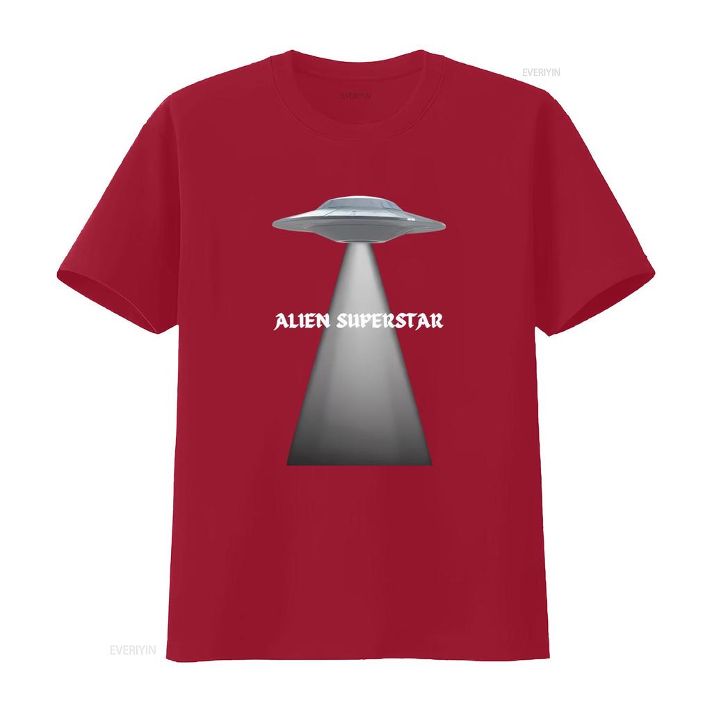Alien Superstar T Shirt 2023 Beyonce Renaissance Tour UFO Merch vintage Washed Slightly Versatile graphic Stylish homme