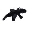 Apricot Lamb Black Lying Dragon Plush Toy, Soft and Cute, Fluffy Black Lying Dragon, 38cm, Suitable for Boys and Girls