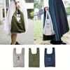 High Quality Nylon Folding Shopping Bag Reusable Ultra-light Tote Eco Bag Handheld Waterproof Storage Gift Bag Home