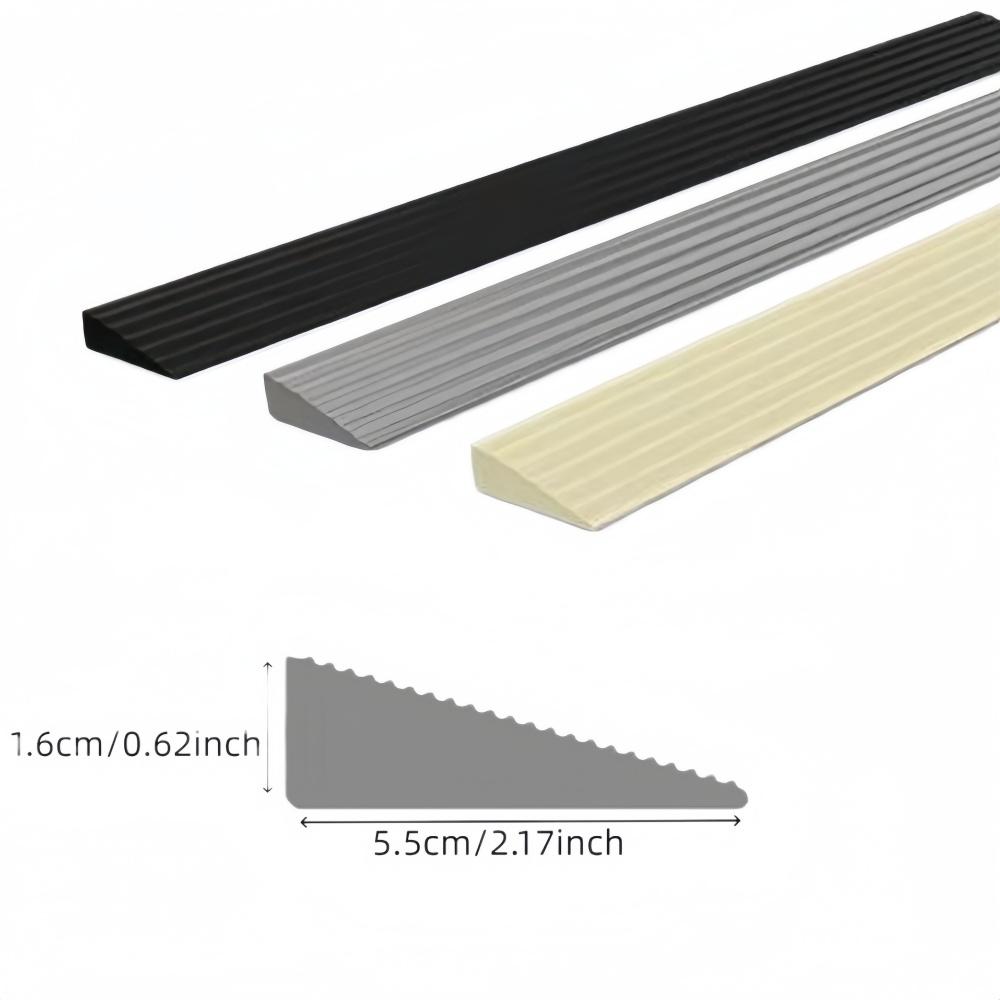 0.8M Multi Purpose Ramp Mat Door Threshold Ramp Self Adhesive Durable Non Slip Suitable for Robotic Vacuums Home Accessories