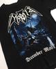 RETRO Morbid Band December Moon T-shirt Black Short Sleeve Unisex T-Shirt