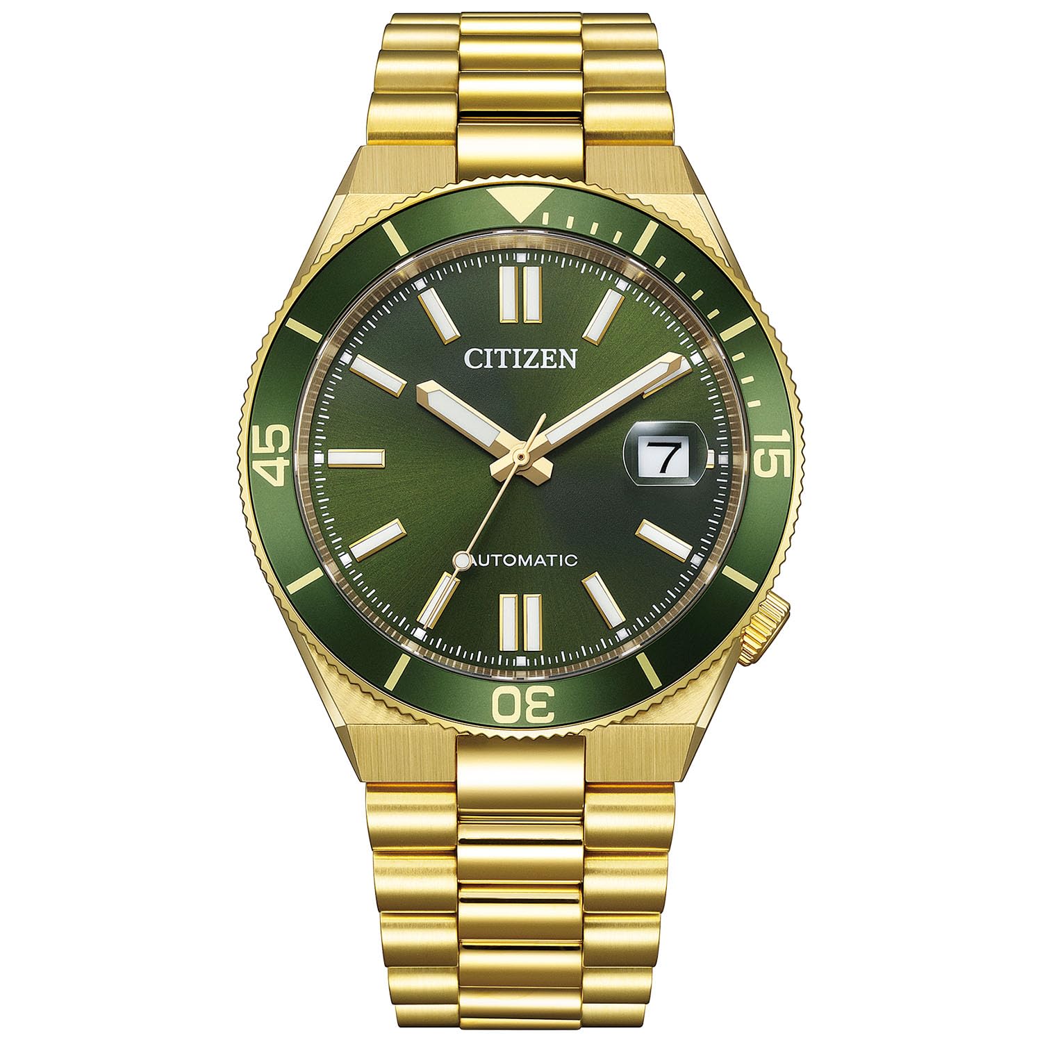 

Wristwatch CITIZEN COLLECTION Mechanical Automatic Winding Manual Winding Mechanical Business Analog Date Stylish Gold Khaki Green [CITIZEN]