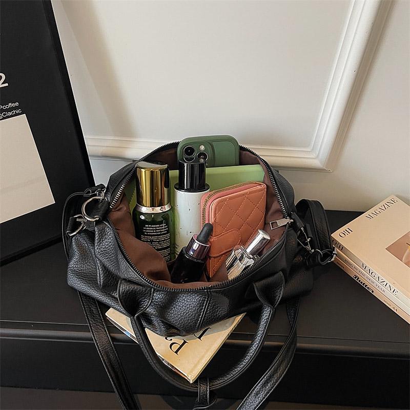 Bolso Tote de Gran Capacidad Bolso de Mano Vintage para Mujer Bolso Cruzado para el Trabajo