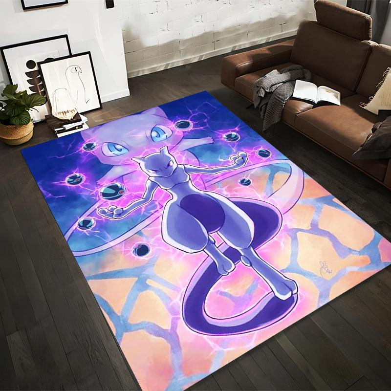 

Fantasy-Themed Rug with Mysterious Creature and Energy Pattern Design Suitable for use as an anti-slip for living room bedroom sofas 40x60cm( 15x23in )