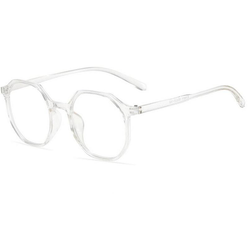 

0 -0.5 -1.0 -1.5 To -6.0 Fashionable Lightweight Student Finished Myopia Glasses Women Men Polygon Prescription Eyeglasses 0