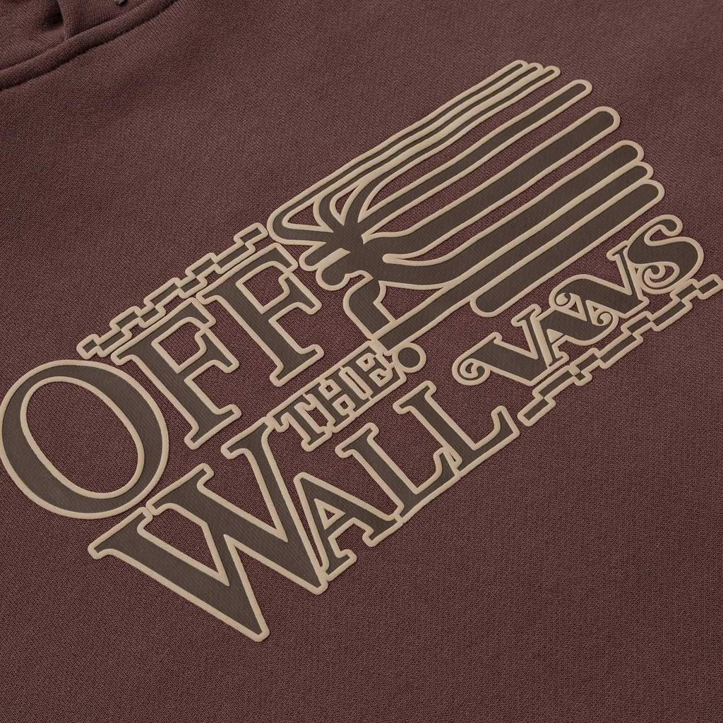 Vans Off The Wall Graphic Hoodie Brown Unisex VN000KVHE95