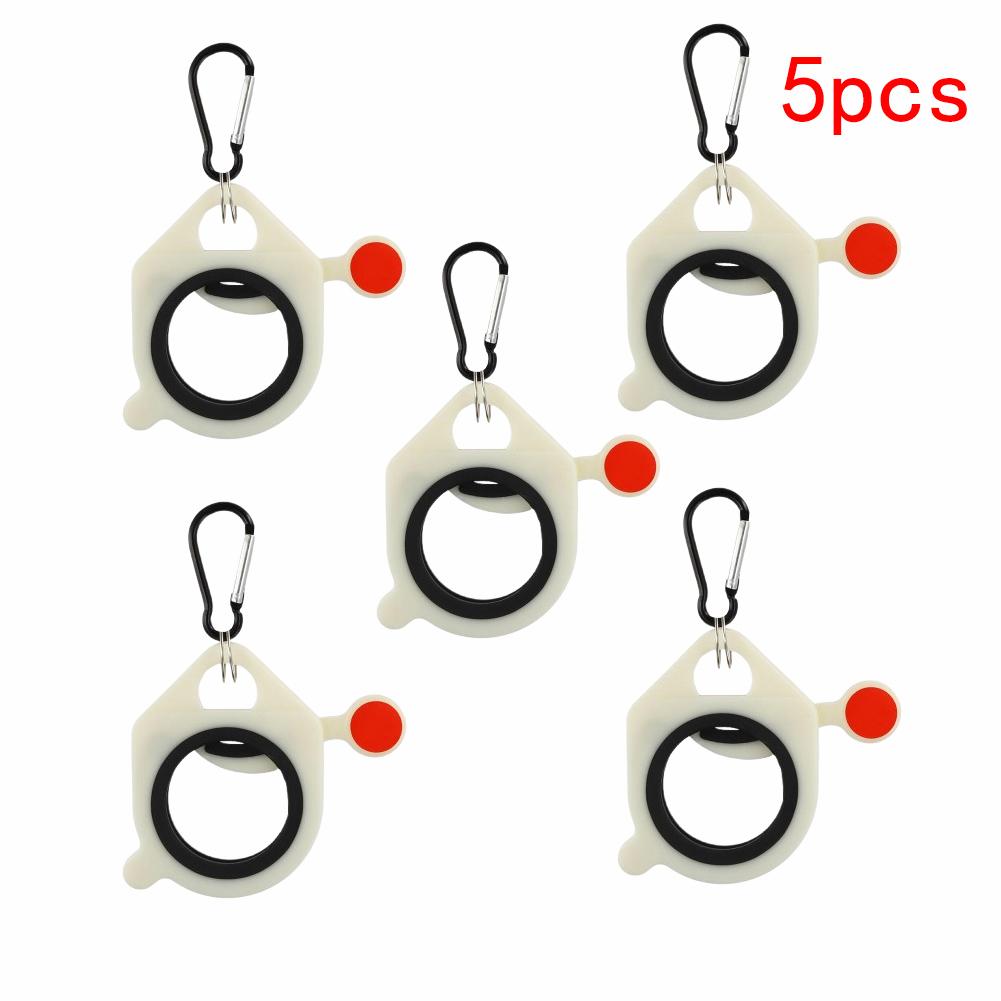 Fluorescent ABS Cable Tie Organizer - Reusable Electrical Wire Ties Clip for Electricians & High-Altitude Work Portable Durable