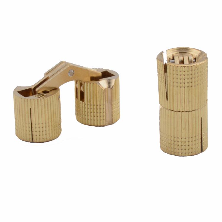 Concealed Pure Copper Hinge for Folding Doors and Jewelry Boxes