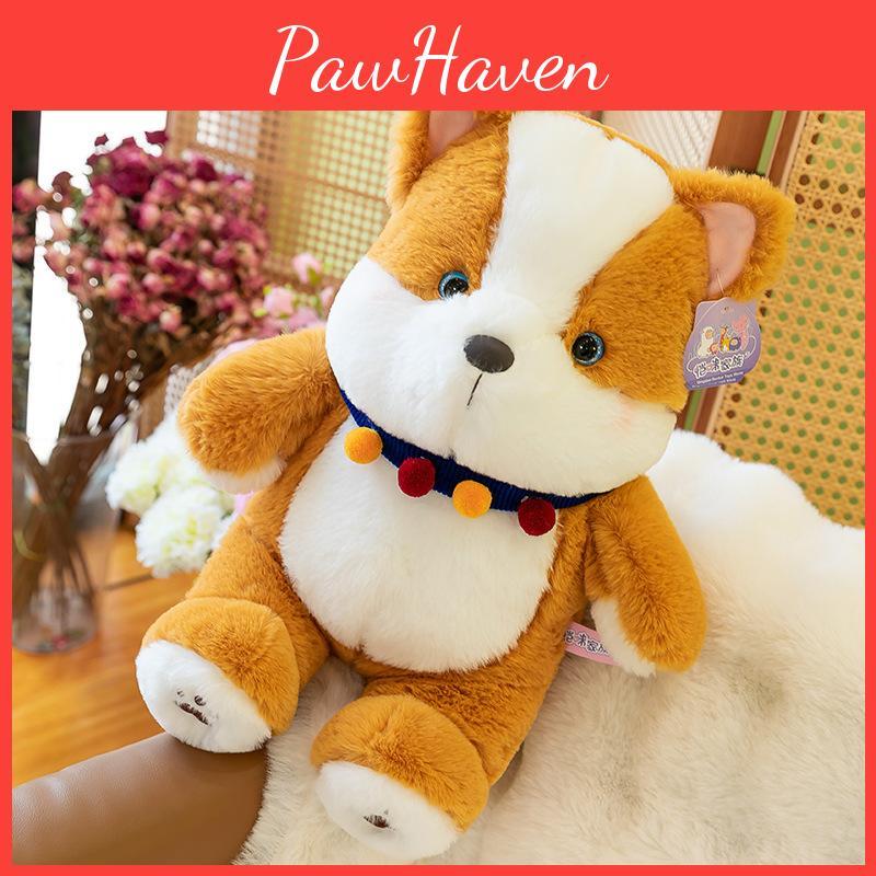 Cute Corgi Cartoon Dog Plush Toys Adorable Dolls Girls Children Gifts Birthdays