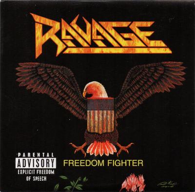 CD RAVAGE - Freedom Fighter  none SWWR Production 2008 US Rock Gebraucht