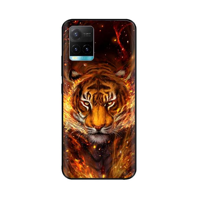 For Vivo Y21 2021 Case For Vivo Y33s Case Silicone Phone Back Cover For Vivo Y21s Y33s Case Y 21 Black Bumper Vivoy21 Tpu Cases