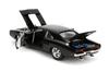 Jada Toys Fast & Furious Series 1/24 F&F Dodge Charger R/T Black with Dominic Figure (Finished)