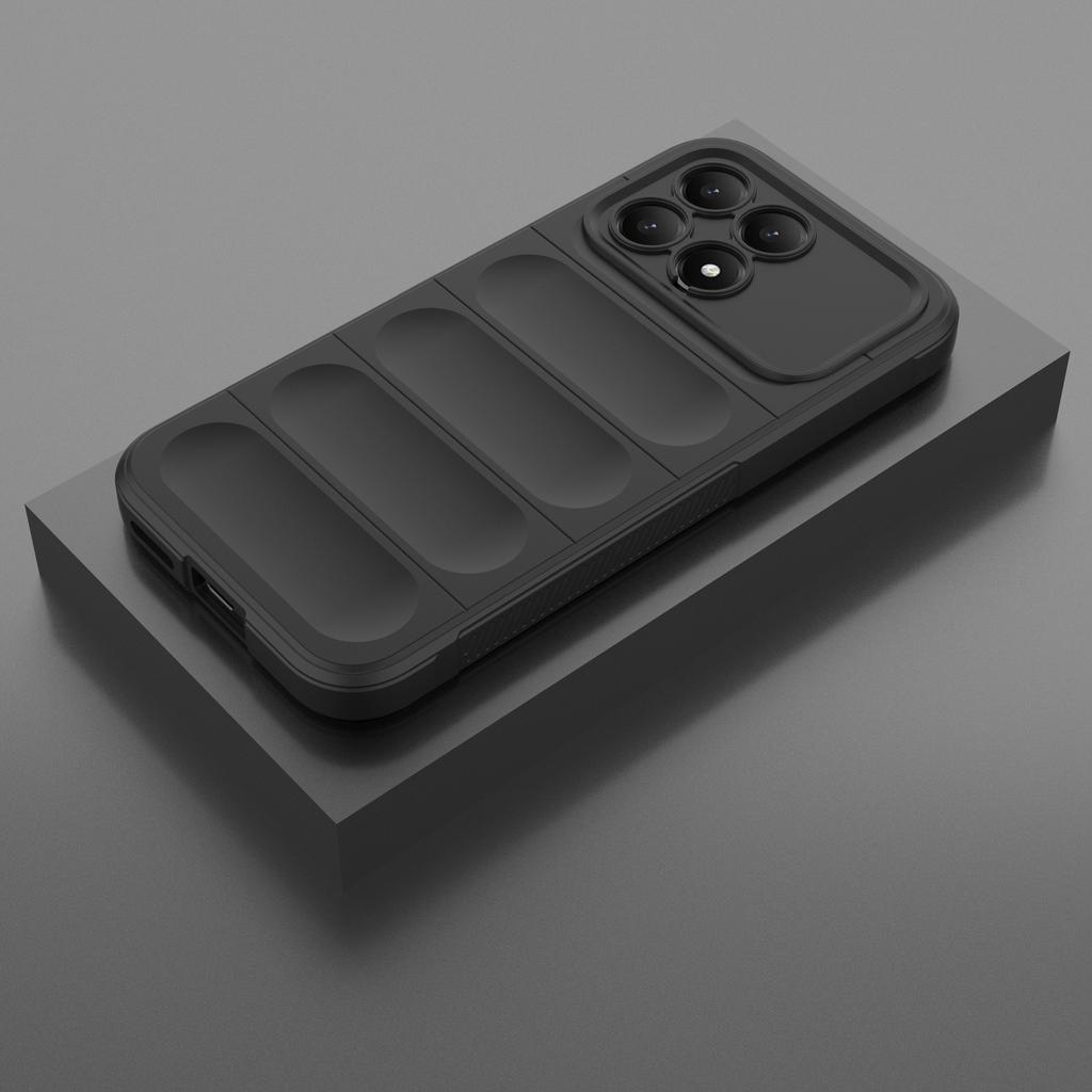 Weiche Schwarze Gummihülle Funda Case für Xiaomi POCO F8 Ultra 5G F8 Pro Pocof8 Poko Stoßfestes Telefonzubehör