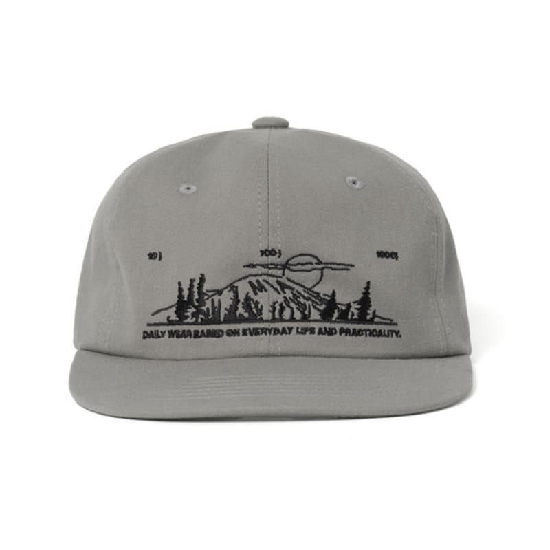 

Millo Archive Scenery Embroidery Flat Cap [Cement Gray] FREE