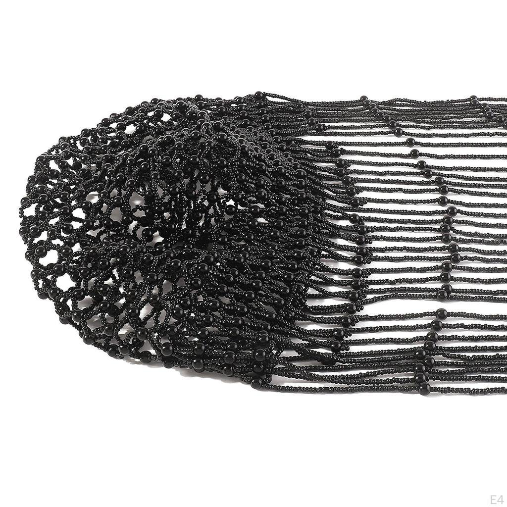 1920s Pearl Tassel Headpiece for Wedding, Pageant, Or