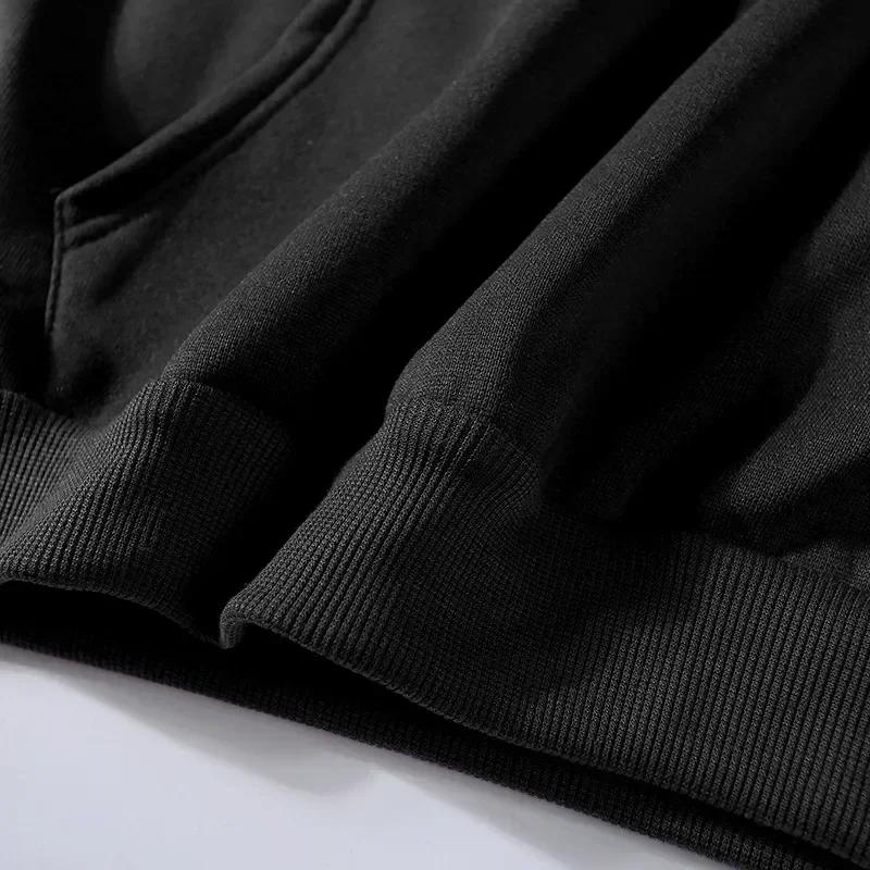 Spring Autumn Men's and Women's Full Zip Hooded Jackets Zip Hoodies Casual Cardigans Streetwear Hip-hop Y2K Clothing