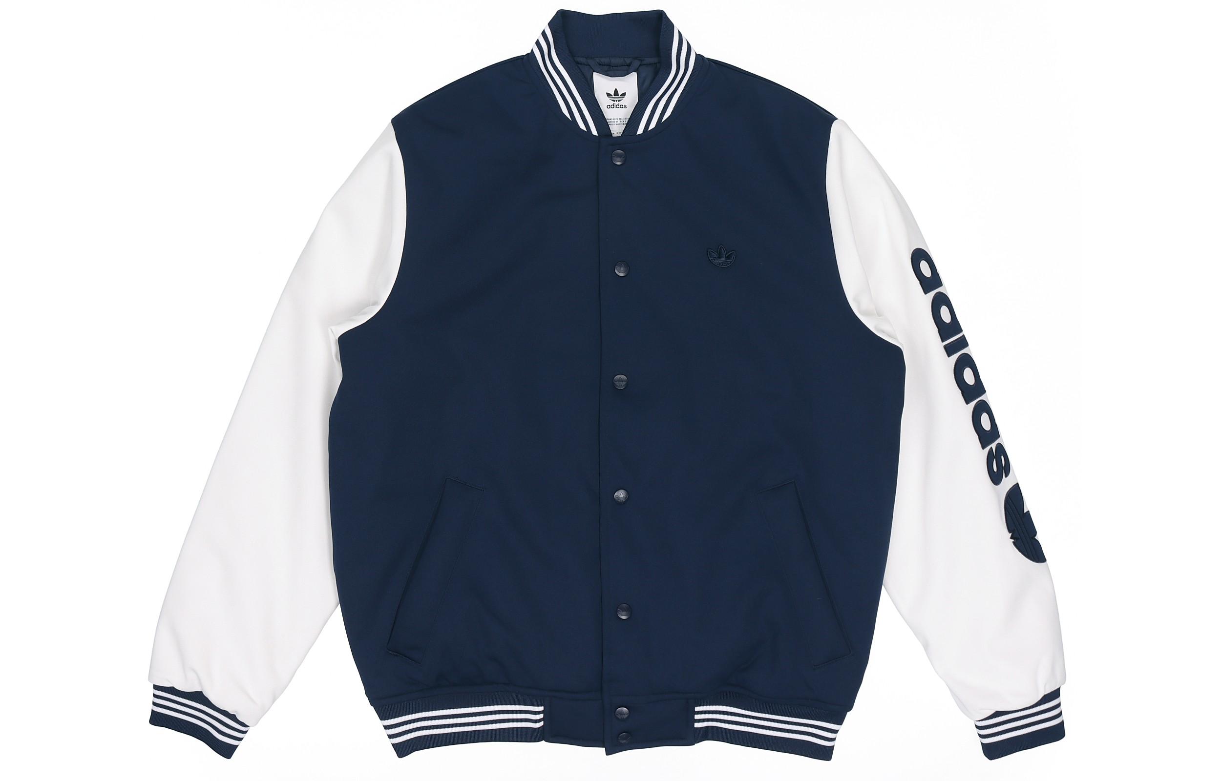 Adidas Originals Jackets Men s Blue Baseball Collar Moderate Other GE1346 S