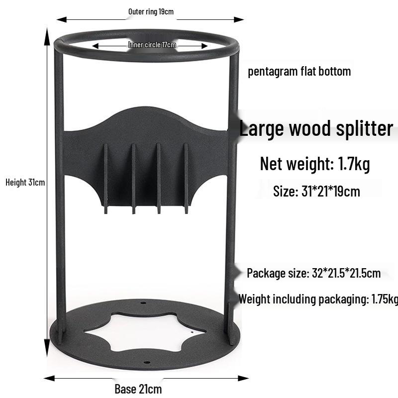 Chiyue Wall-Mounted Manual Steel Firewood Splitter