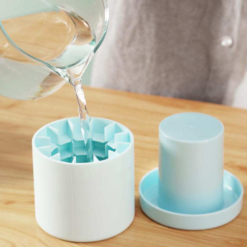 Ice Bucket Cup Silicone Mold Portable Cylinder Ice Cube Making Mould Quickly Freeze Ice Cubes Trays Ice Cream Maker Gadget