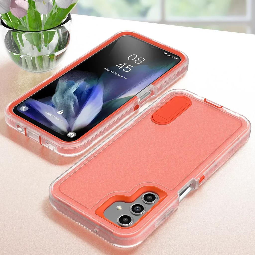 Military Grade Case For Samsung Galaxy S26 S25 S22 S23 FE S24 Ultra Plus S25Edge Full Protective Kickstand Armor Cover Coque
