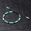 Bracciale alla Moda Fatto a Mano con Perline di Pietra Naturale, Regalo di Natale San Valentino, Design Resistente con Perline