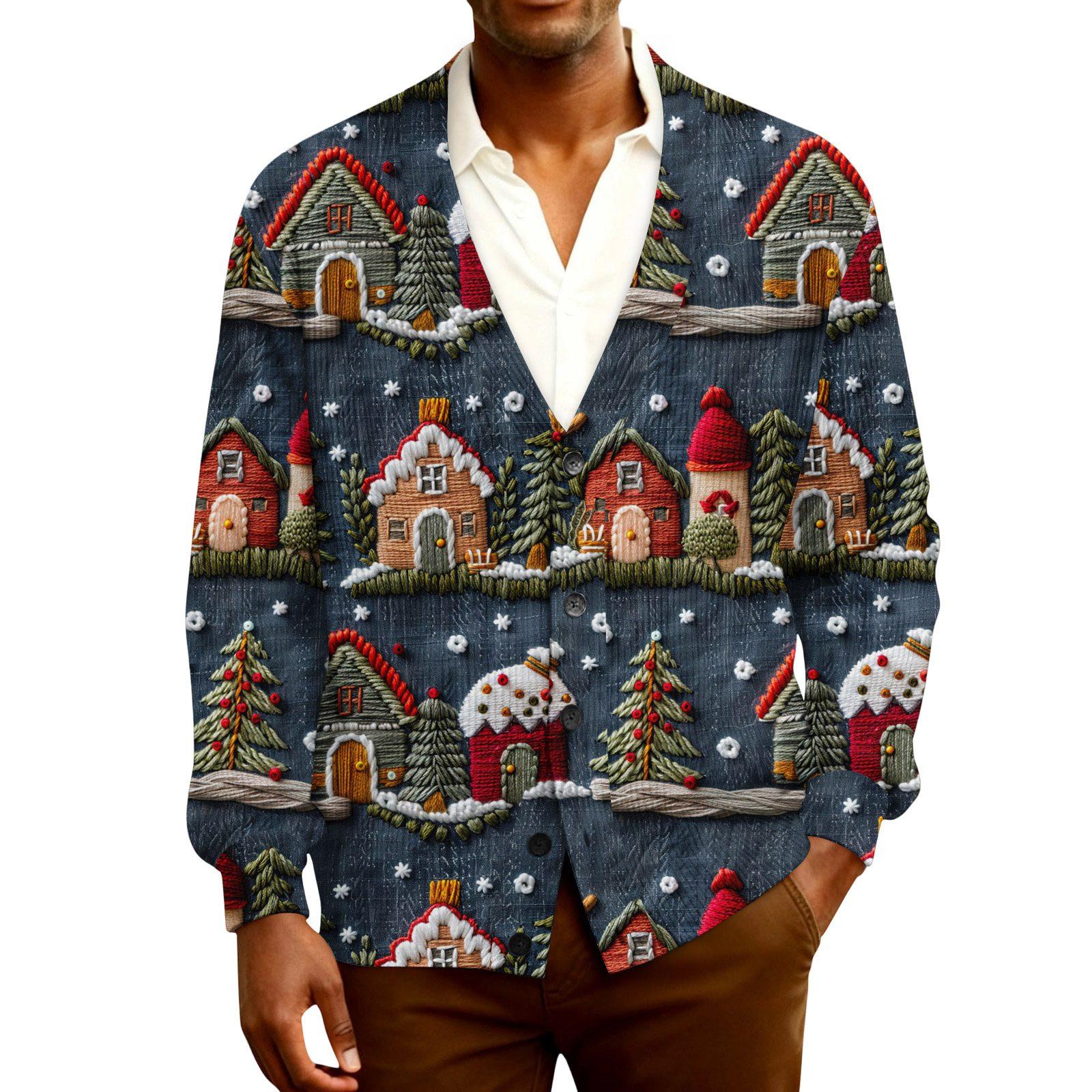 

Мужской кардиган с длинным рукавом, рубчатой вязки XXXL зелёный