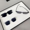 JYL TS Square Glasses Unisex Blue Light Blocking Old Money Z3773