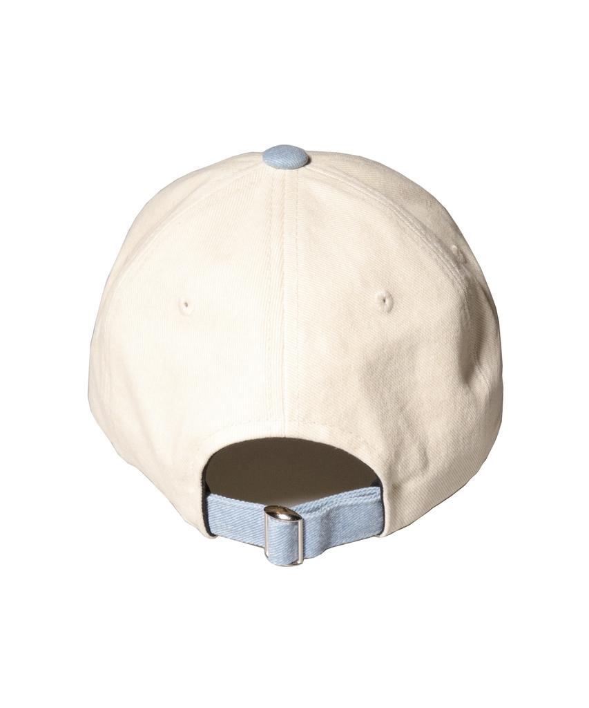 Seullipiseullib Do What You Cant Beige/Sky Blue Ball Cap