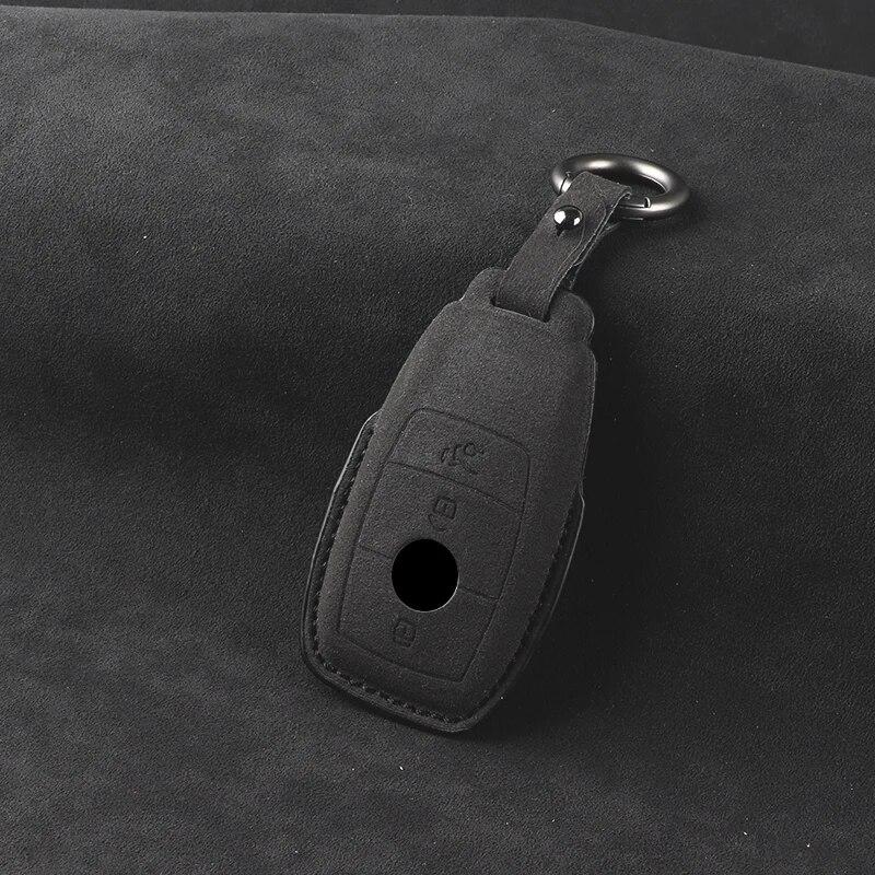 Car Key Case Cover For Mercedes Benz A B C E S Class W204 W205 W212 W213 W176 GLC CLE CLA GLB GLC GLS AMG W177 W222