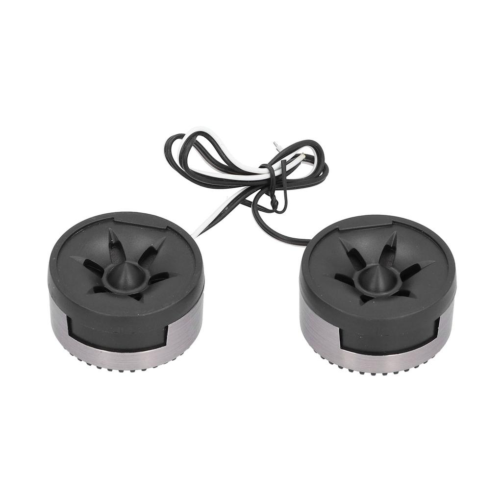 Pair Car Mini Tweeter Loudspeaker 30 Degrees Adjustable 25 Core 6000‑40000HZ 8 Ohm  for Subwoofer