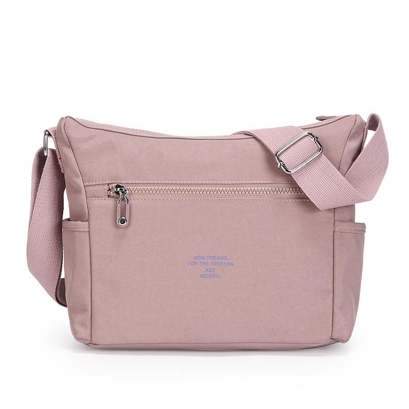 Geantă de umăr pentru femei Geantă ușoară din nailon Geantă crossbody pentru mamă