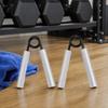 2 Stück Gerändelte Griffe Handgriff-Stärker Federstahl Krafttrainer Fitnessstudio Training