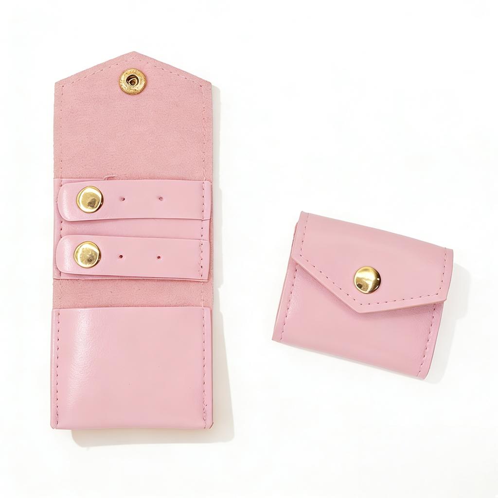 Pu Jewelry Storage Bag Multi-Functional Jewelry Roll Case High-Quality Travel Gift For Earrings Rings Necklaces Women Girls