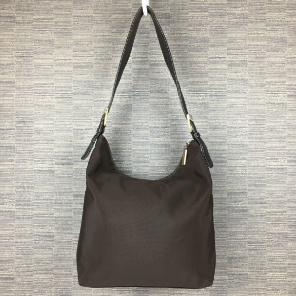 Ralph Lauren Shoulder Handbag Dark Brown(USED)