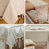 4PCS With Metal Clip Crystal Tablecloth Weights Windproof Tablecloth Clip Table Cover Holder  Party
