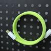 Magnetic Type C Silicone Data Cable Anti Winding USB To Type C Charging Cable  Phone Charging