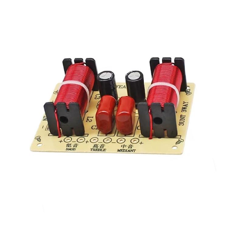 3 Way Speaker Crossover With High Midum Low Channel Separation For Improved Speaker In Home Theaters