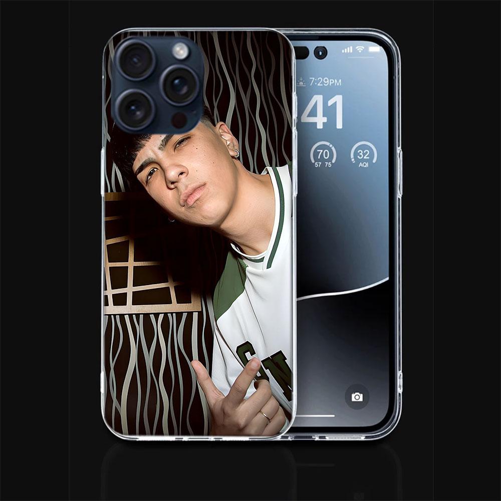Singer M-Milo J Clear Phone Case For Iphone 17 Air 16 Pro Max 15 Pro 14 Plus 17E 16E 11 13 12 Mini Cover Cases Fundas Cell TPU C