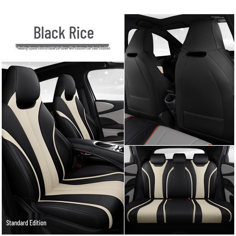 BYD Dolphin Electric Car Leather Seat Cushion - Five-Seat, All-Season Coverage