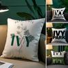 Logo Ivy Park-P Pillow Case Silky Elegant Comfort Sofa Bed  Invisible Zipper Beach Pillowcase
