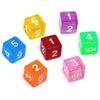 10Pcs Transparent Dice With Numbers Ideal Gift For Children Early Development Toys For Learning Activities Math Educational