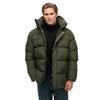 5 Baffle Sports Puffer Jacket Water-resistant Green